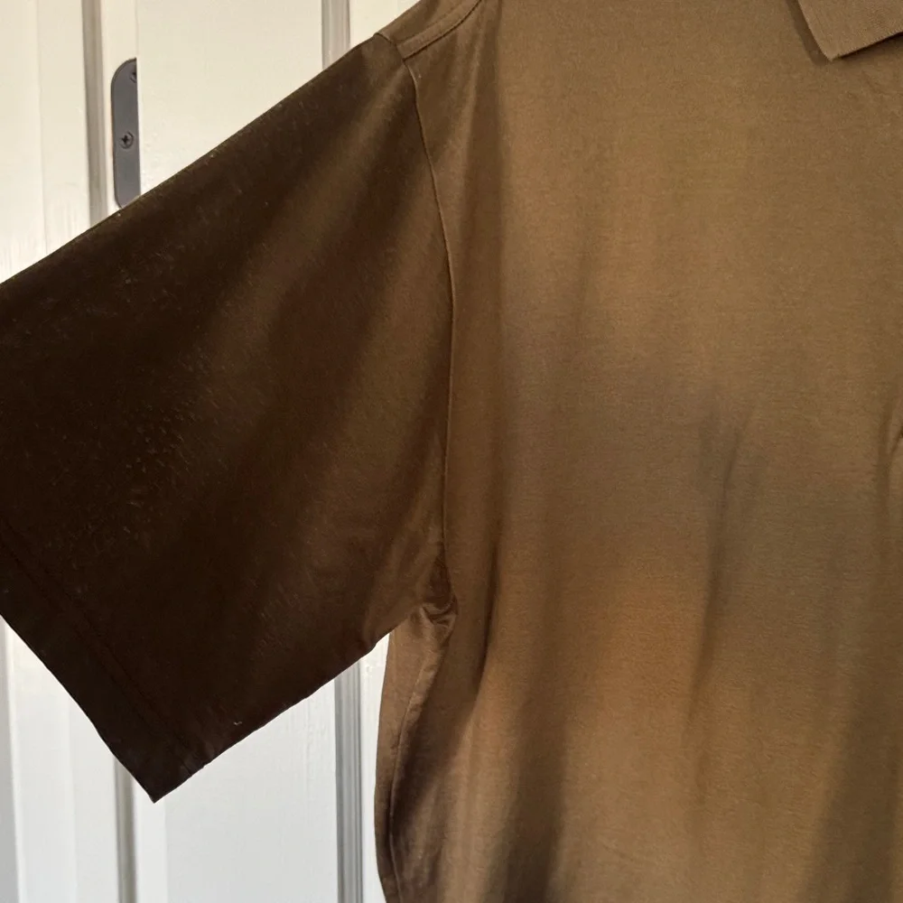 Bugatchi Men's Brown Polo Shirt